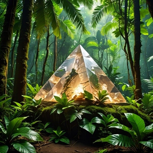 Méditation N°27 : Se cocréer un futur radieux grâce à l'énergie cristalline de la Pyramide de Cristal Lumière