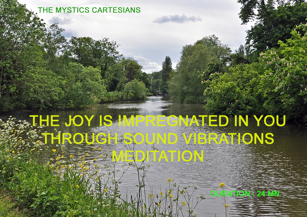 MEDITATION N ° 7: THE JOY IS IMPREGNATED IN YOU THROUGH SOUND VIBRATIONS.