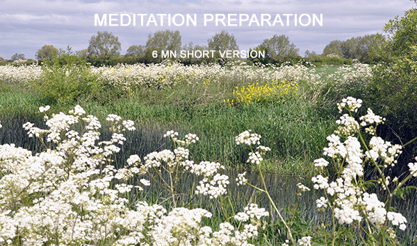 Photo Préparation à la méditation version courte 6 minutes